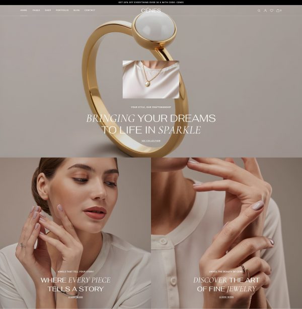 Jewelry WordPress Store Theme