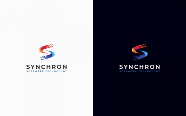 Creative Letter S Technology Logo