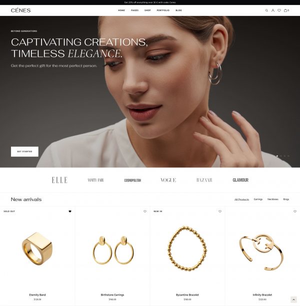 Jewelry WordPress Store Theme
